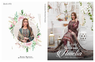Tawakkal Fabrics Amelia Collection 2022 - Stylealouduk