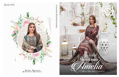 Tawakkal Fabrics Amelia Collection 2022