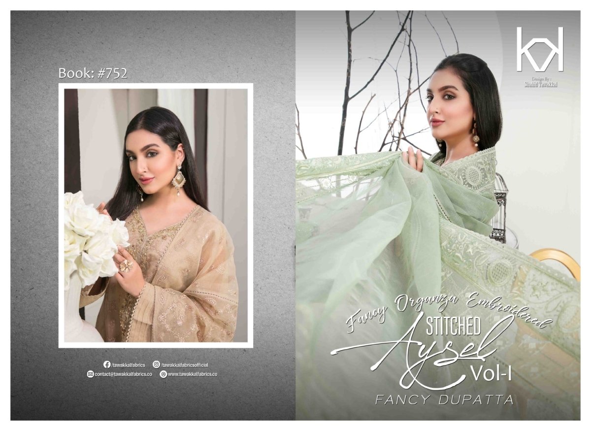 Tawakkal Fabrics Aysel Collection Vol-01 2023 - Stylealouduk