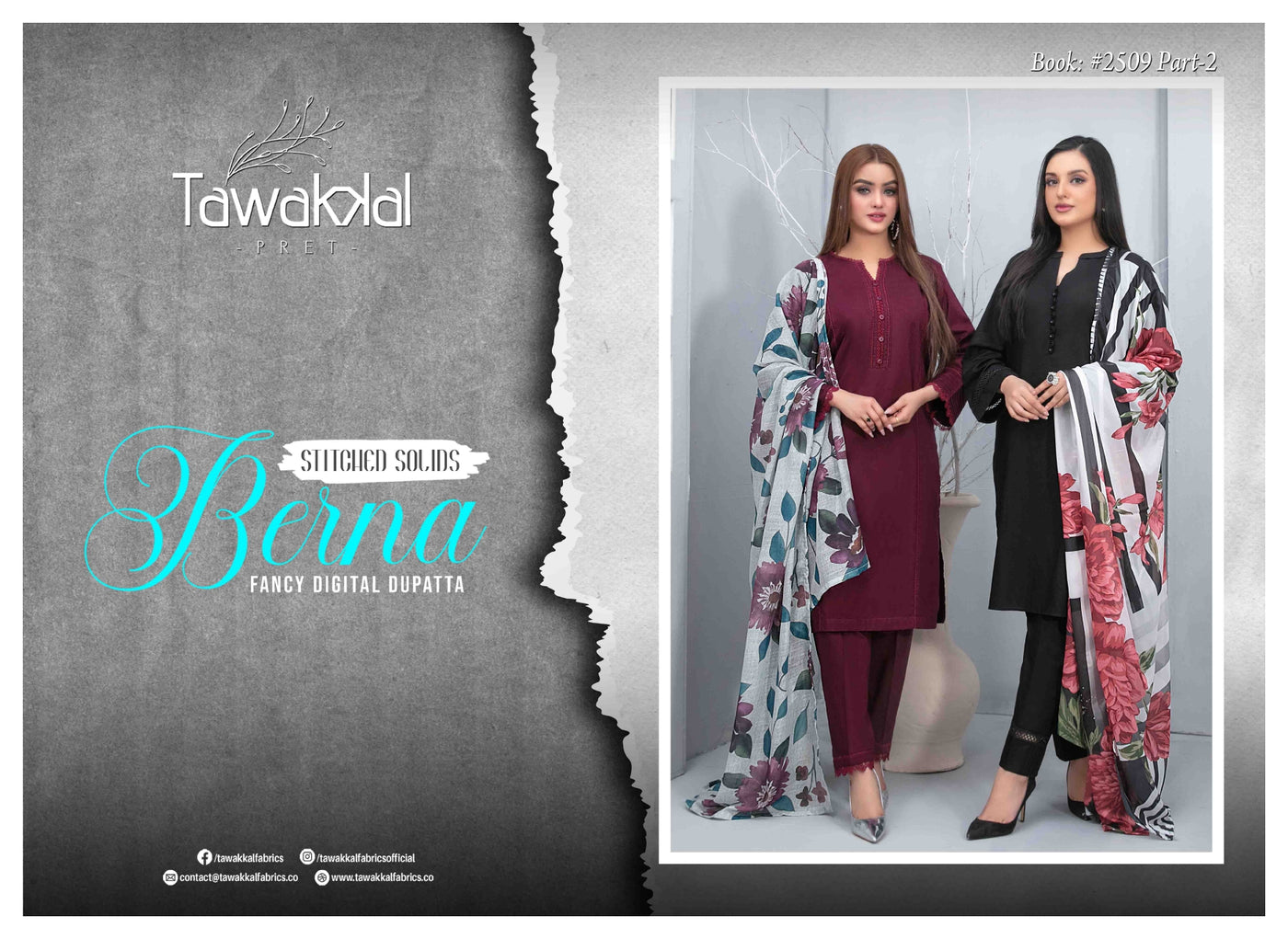 Tawakkal Fabrics Berna Collection 2024