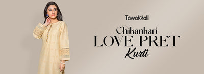 Tawakkal Fabrics Chikankari Love Pret Kurti Collection 2023