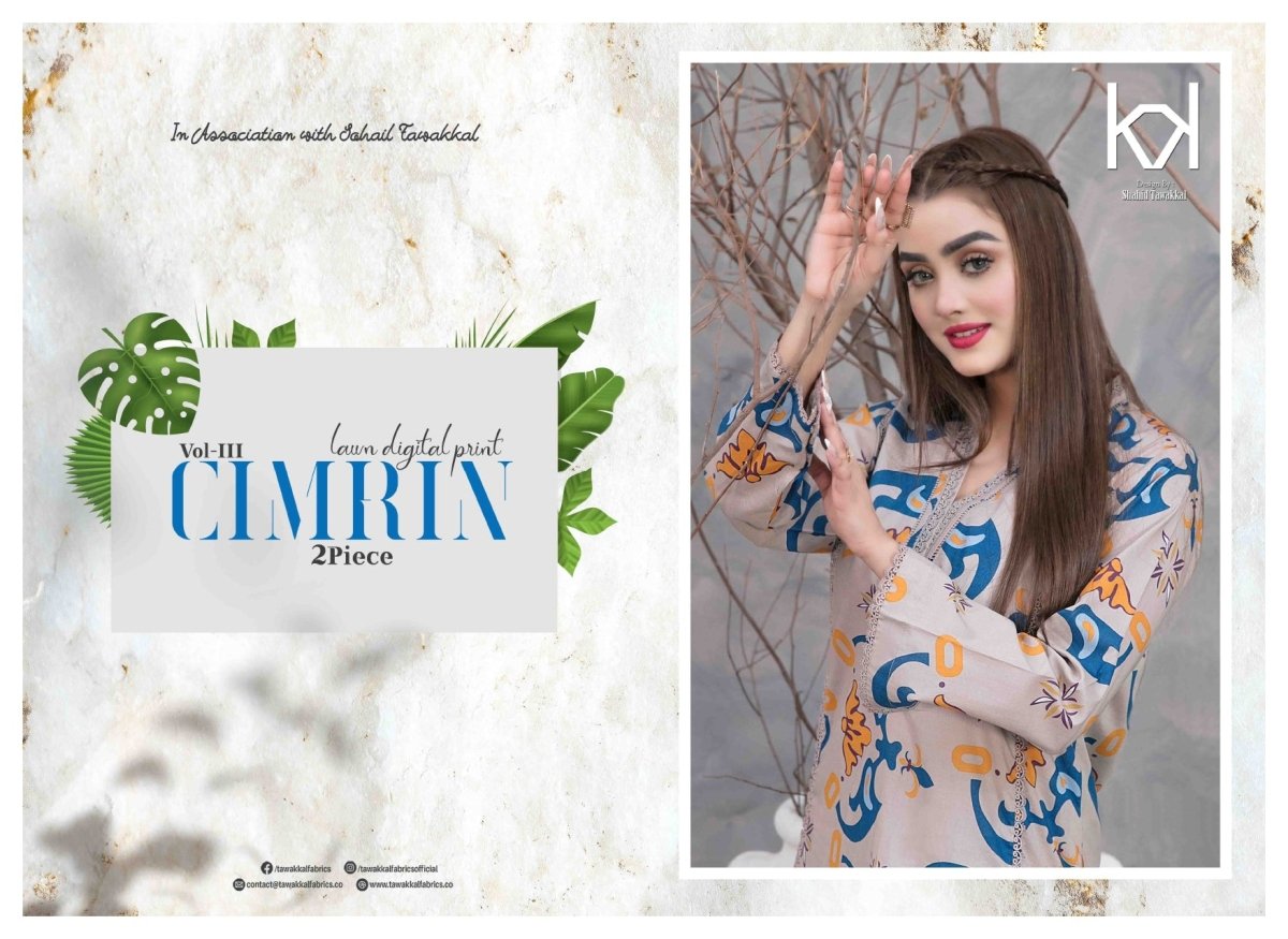 Tawakkal Fabrics Cimrin Vol-03 Collection 2024 - Stylealouduk