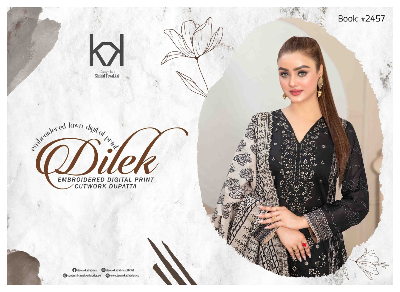 Tawakkal Fabrics Dilek Collection 2024