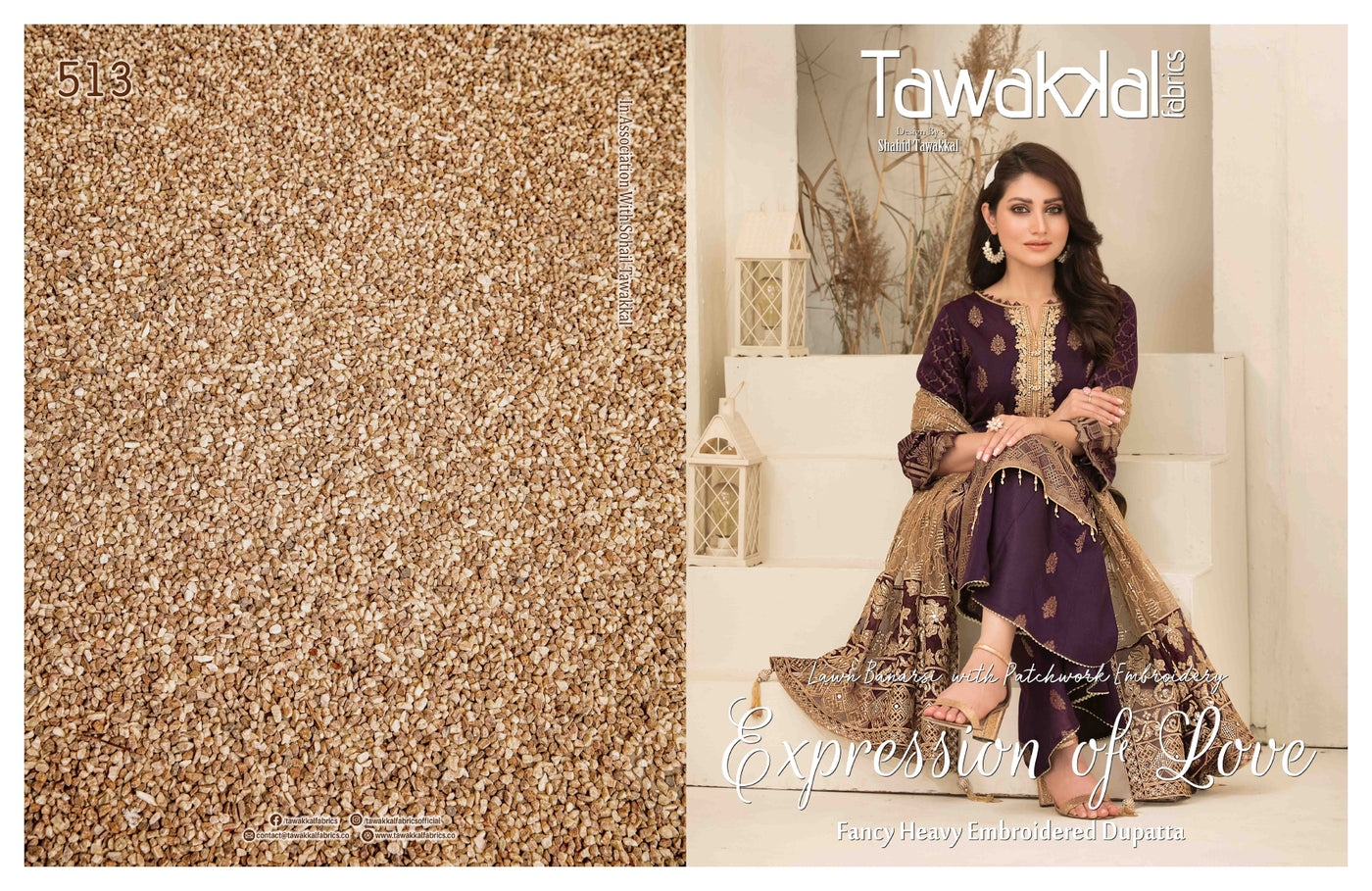 Tawakkal Fabrics Expression of Love Collection 2021