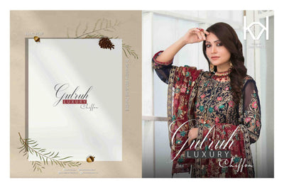 Tawakkal Fabrics Gulruh Luxury Chiffon Collection 2021