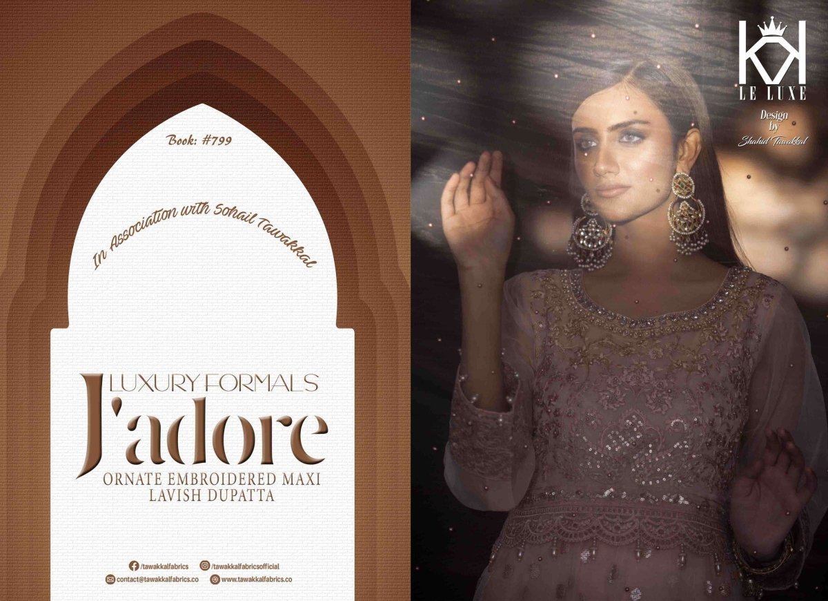 Tawakkal Fabrics J'Adore Collection 2023 - Stylealouduk