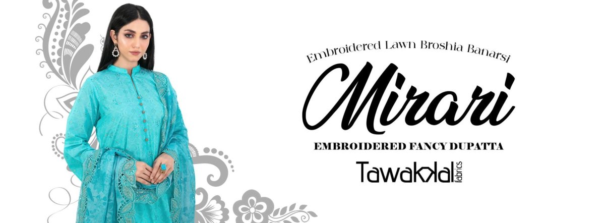 Tawakkal Fabrics Mirari Collection 2023 - Stylealouduk