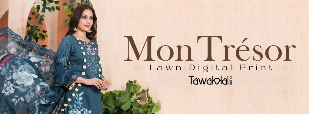 Tawakkal Fabrics Mon Trésor Collection 2023 - Stylealouduk