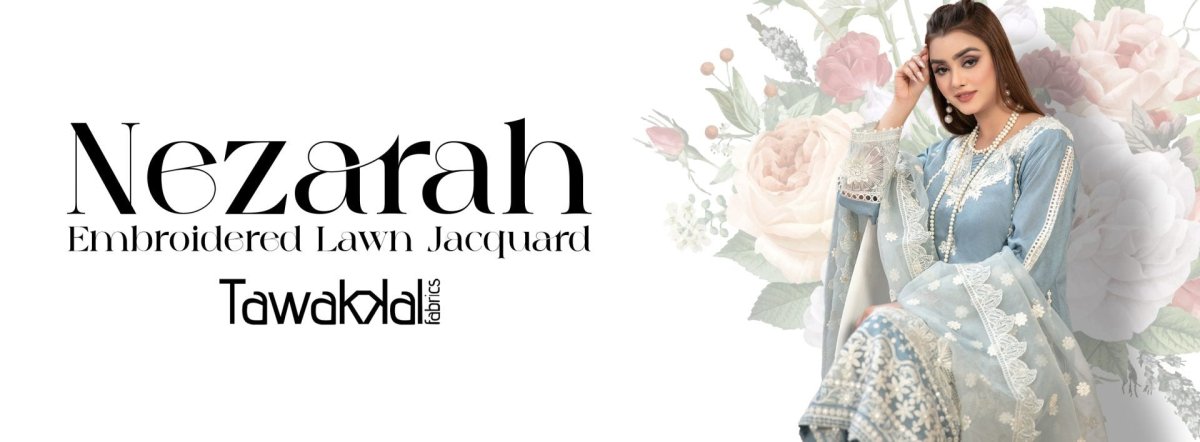 Tawakkal Fabrics Nezarah Collection 2023 - Stylealouduk