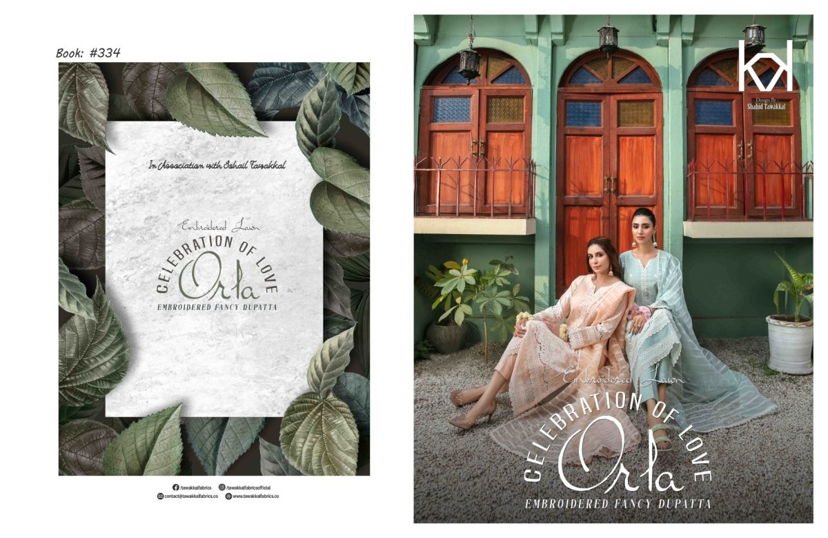 Tawakkal Fabrics Orla Collection 2023 - Stylealouduk
