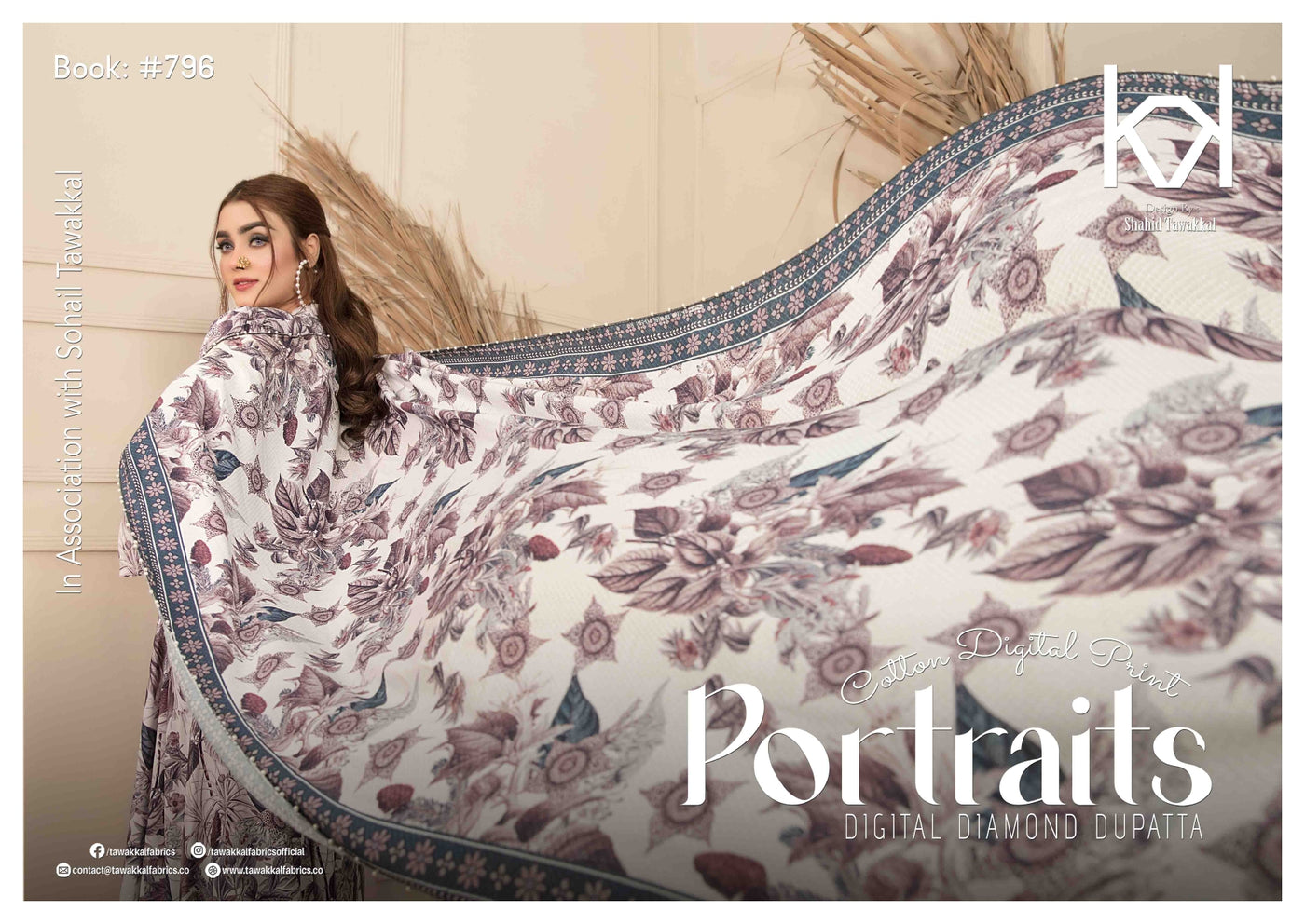 Tawakkal Fabrics Portraits Collection 2022