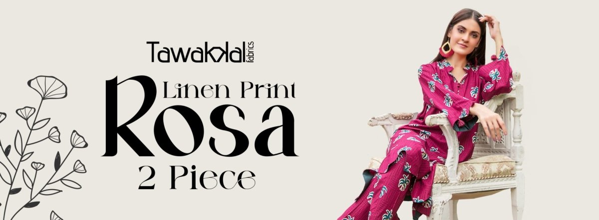 Tawakkal Fabrics Rosa Collection 2023 - Stylealouduk