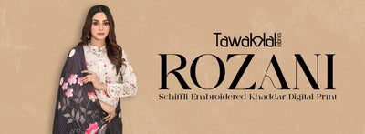 Tawakkal Fabrics Rozani Collection 2023