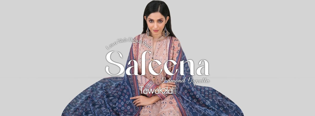 Tawakkal Fabrics Safeena Collection 2023 - Stylealouduk