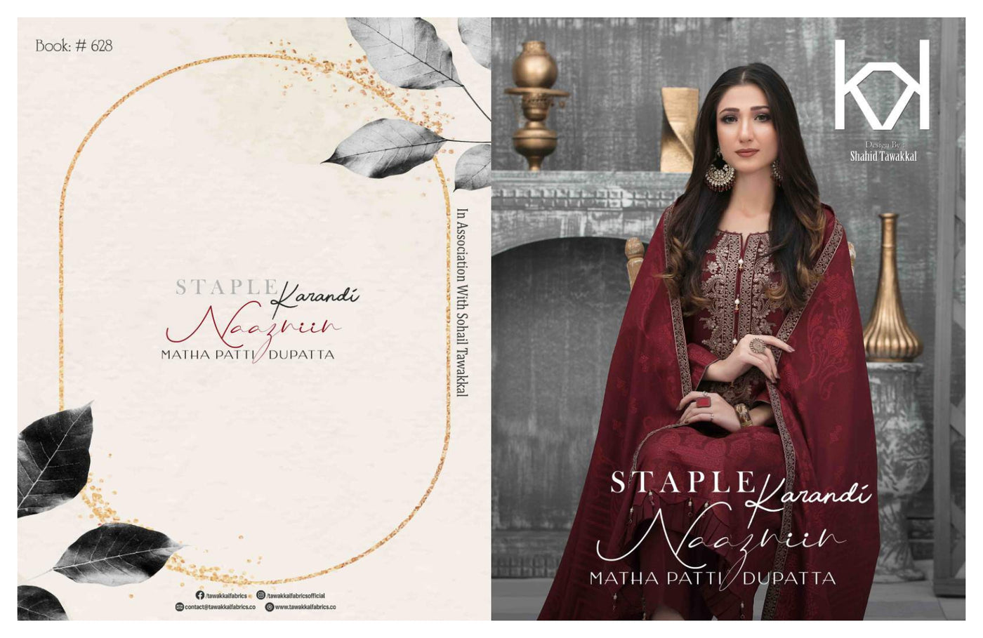 Tawakkal Fabrics Staple Karandi Naazniin Collection 2021