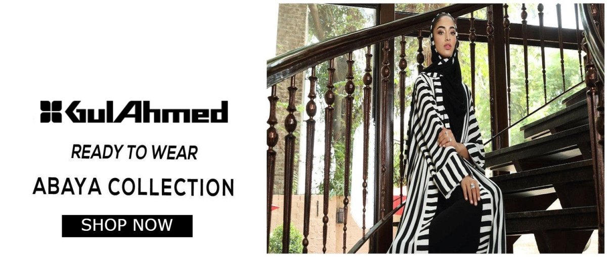Gul Ahmed Stitched Abaya Collection 2021 - Stylealouduk