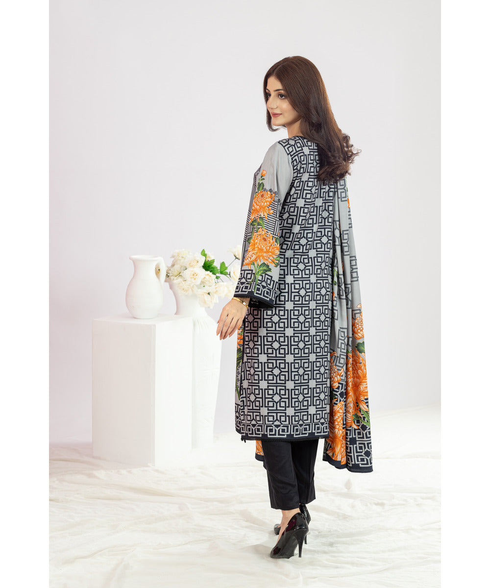 Gul Ahmed 3PC Stitched Suit WNS-32227 A