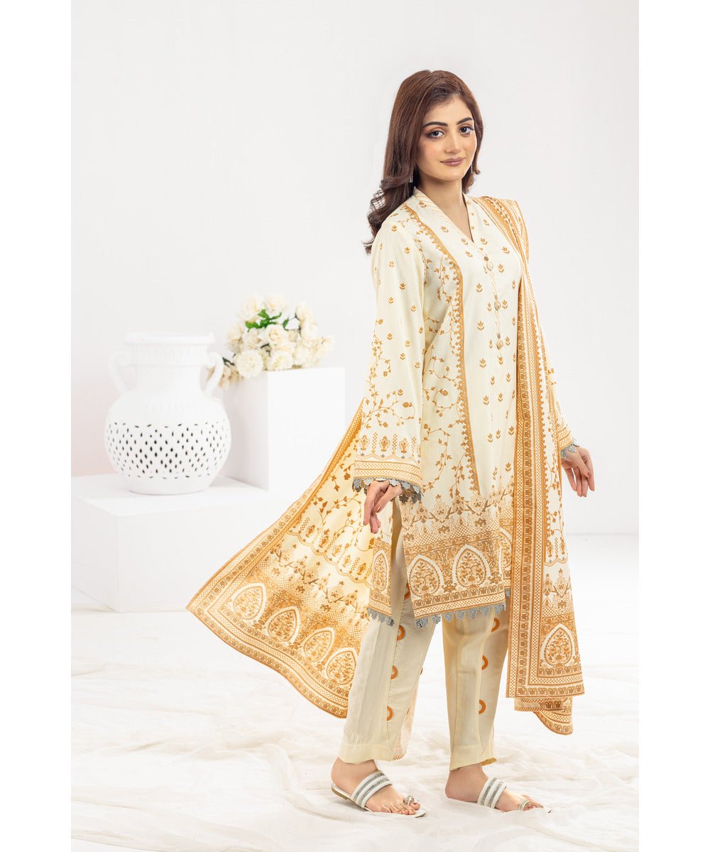 Gul Ahmed 3PC Stitched Suit WNS-32333 A