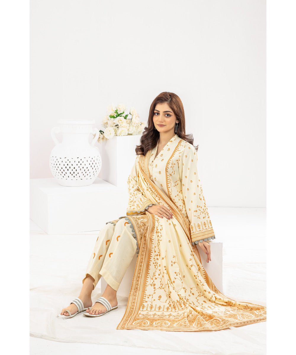 Gul Ahmed 3PC Stitched Suit WNS-32333 A