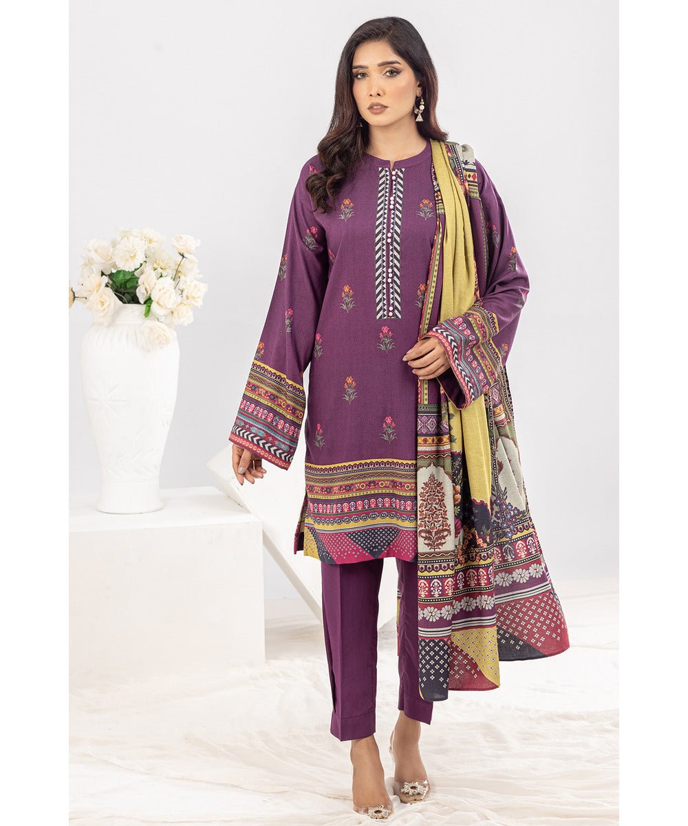 Gul Ahmed 3PC Stitched Suit WNS-32291