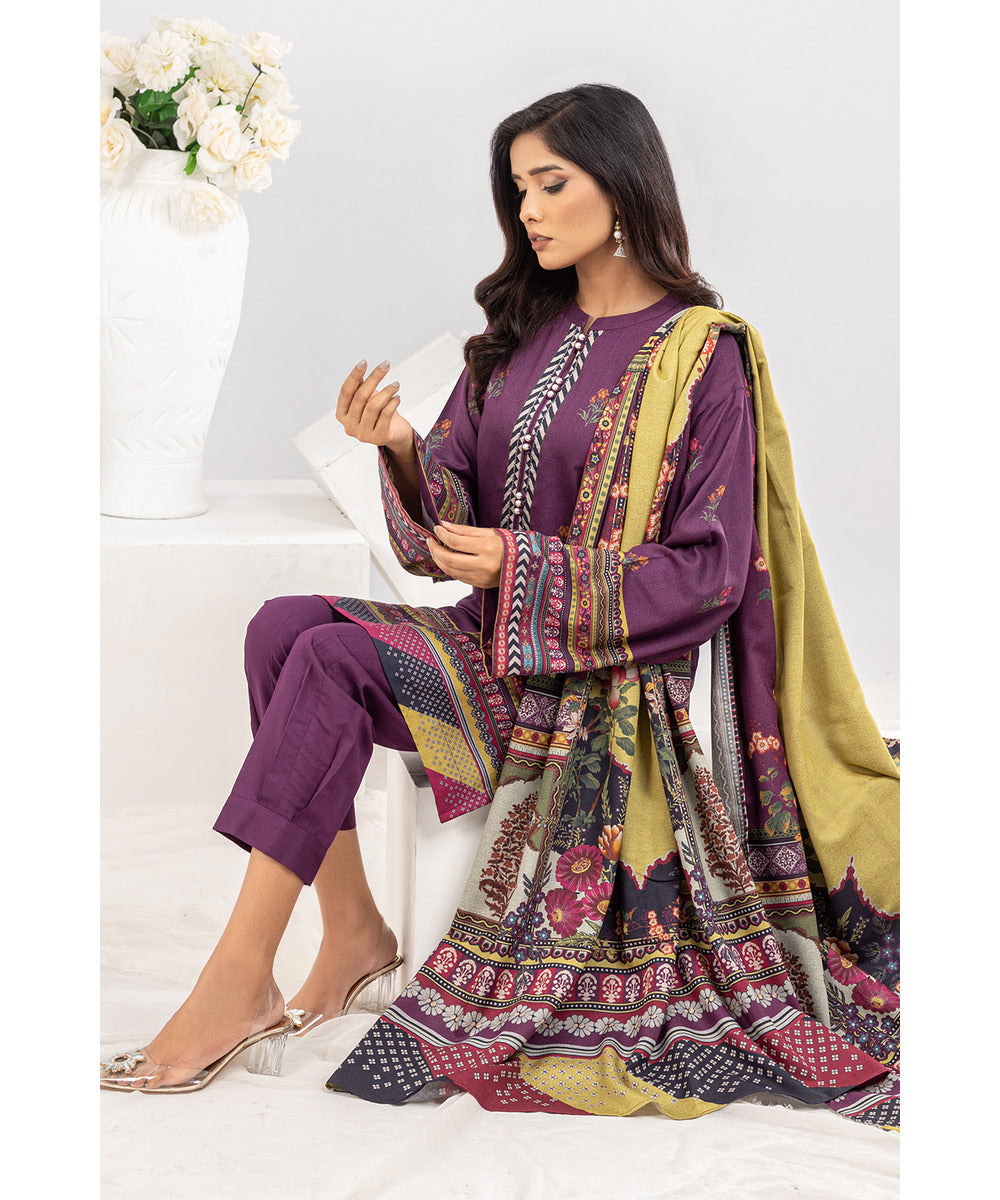 Gul Ahmed 3PC Stitched Suit WNS-32291