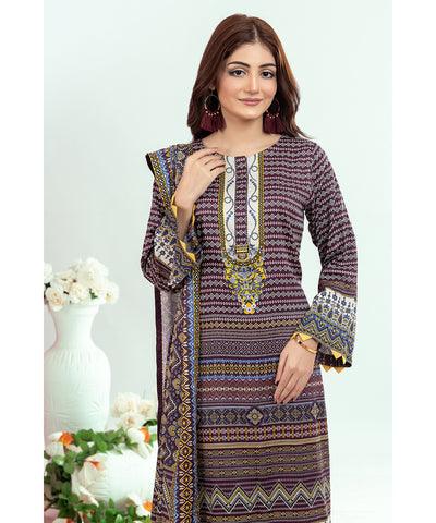 Gul Ahmed 3PC Stitched Suit WNS-32257 B