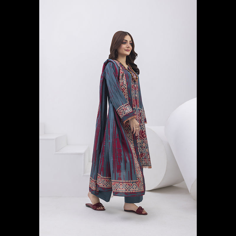 Gul Ahmed 3PC Stitched Suit CW-32052