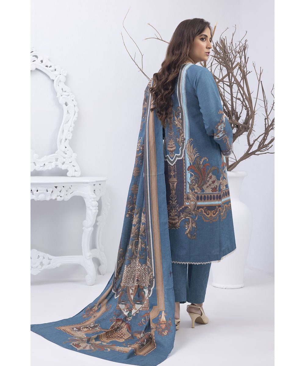 Gul Ahmed 3PC Stitched Suit WNS-32233 B