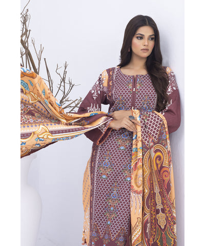 Gul Ahmed 3PC Stitched Suit WNS-32236 B