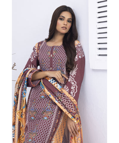 Gul Ahmed 3PC Stitched Suit WNS-32236 B