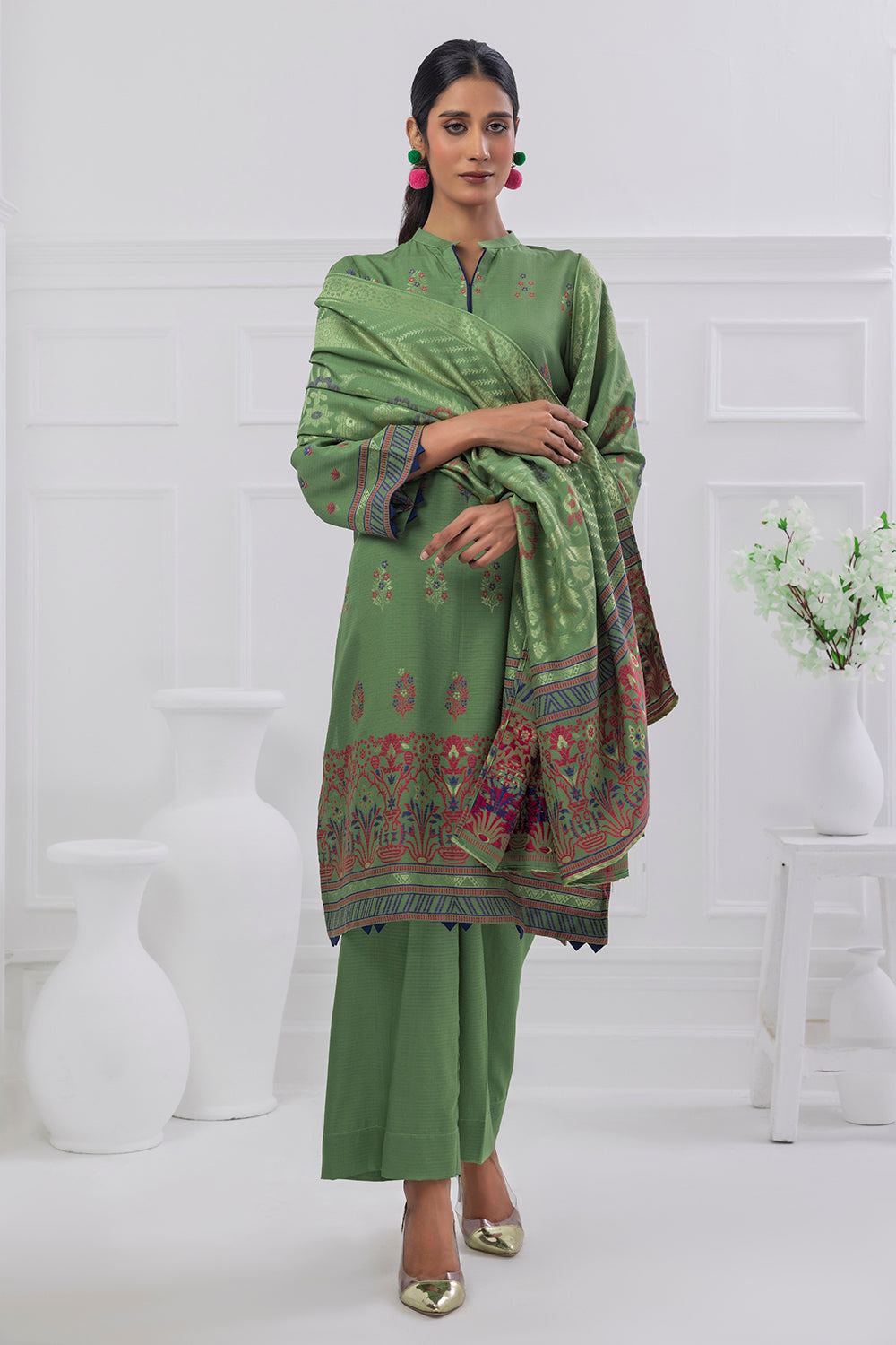 Gul Ahmed 3PC Stitched Suit WNS-32319 A