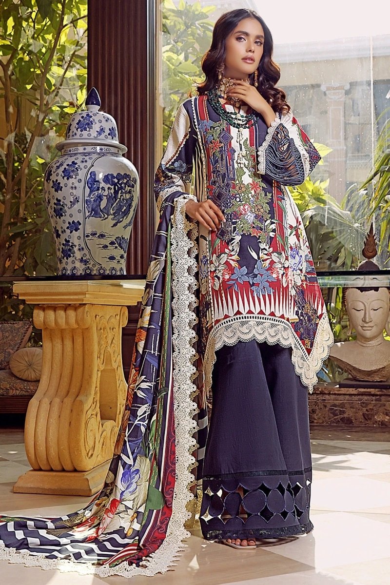 Jade Classic Revitalized by Firdous Lawn 3 Piece Unstitched Printed Khaddar Suit - D-19890 A