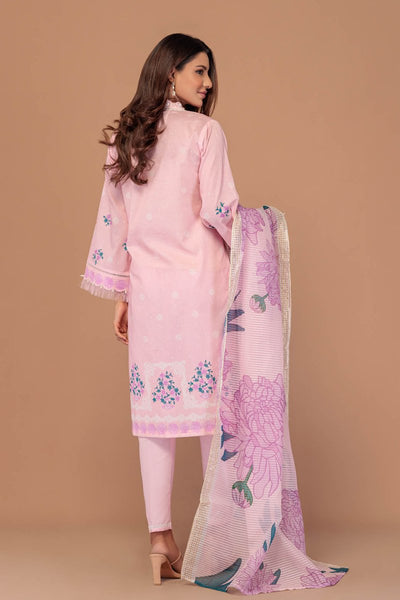 Ready To Wear Bonanza 3 Piece Digital Printed Lawn Suit - 1S24P3P507-Festive Bloom