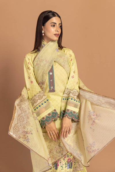Ready To Wear Bonanza 3 Piece Digital Printed Lawn Suit - 1S24P3P510-LImelight