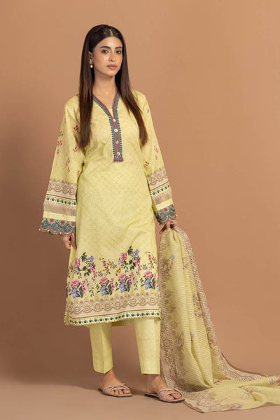 Ready To Wear Bonanza 3 Piece Digital Printed Lawn Suit - 1S24P3P510-LImelight