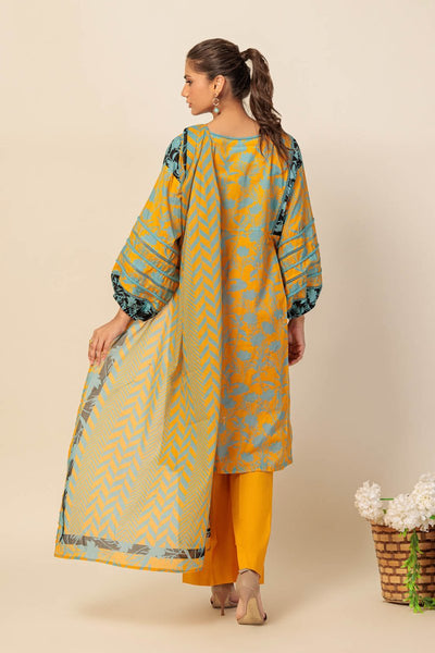Ready To Wear Bonanza 3 Piece Digital Printed Lawn Suit - 1S24P3P923-Daisy Dase