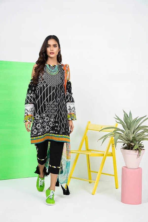 Komal VOL 2 By LSM Printed Lawn Unstitched 3 Piece Suit KP-2016