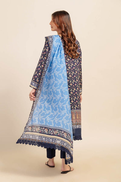 Ready To Wear Bonanza 3 Piece Digital Printed Lawn Suit - 2S24P3P276-GARDEN CHARM