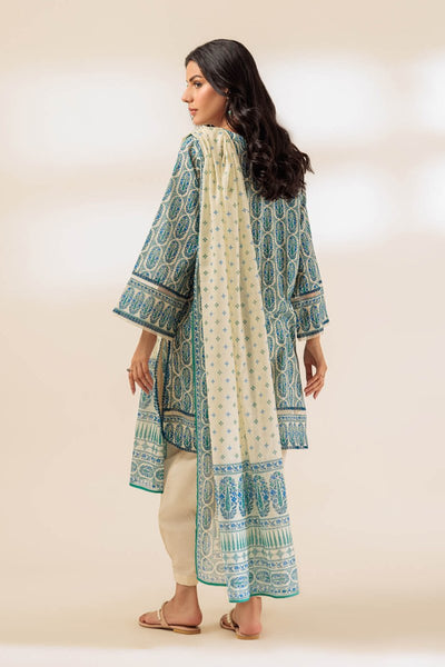 Ready To Wear Bonanza 3 Piece Digital Printed Lawn Suit - 2S24P3P287-RADIANT PAISLEY
