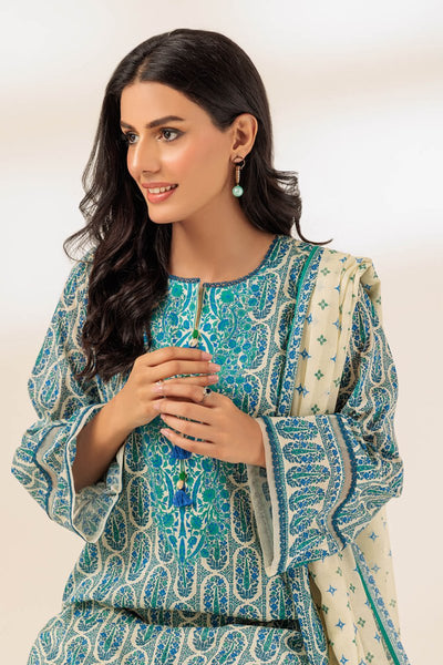 Ready To Wear Bonanza 3 Piece Digital Printed Lawn Suit - 2S24P3P287-RADIANT PAISLEY