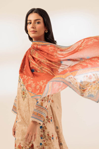Ready To Wear Bonanza 3 Piece Digital Printed Lawn Suit - 2S24P3P920-Bloomy Dusk