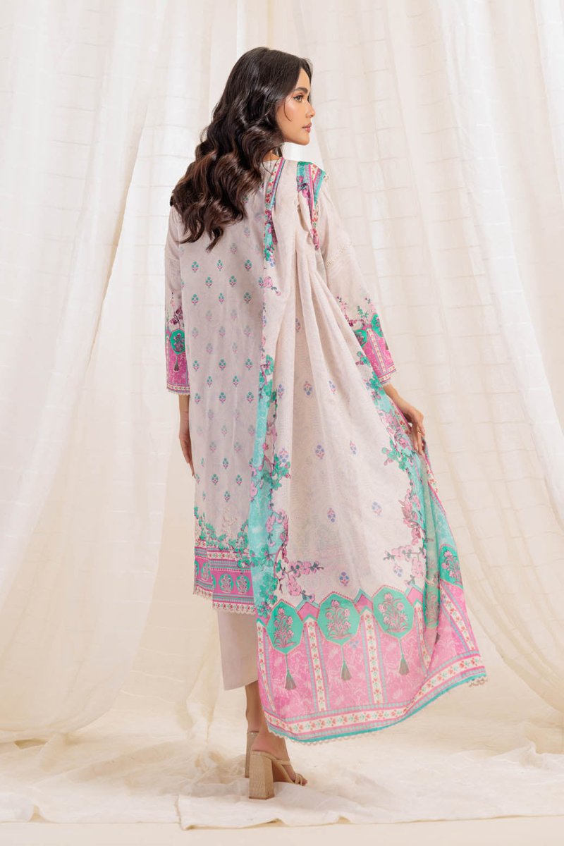 Ready To Wear Bonanza 3 Piece Digital Printed Lawn Suit - 2S24P3P921-FLORAL FANTASY