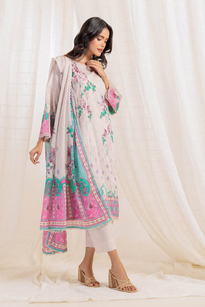 Ready To Wear Bonanza 3 Piece Digital Printed Lawn Suit - 2S24P3P921-FLORAL FANTASY
