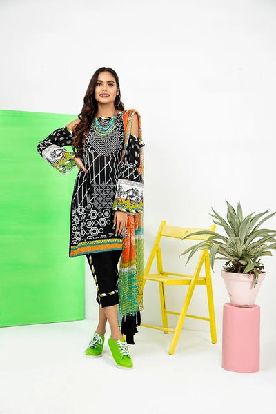 Komal VOL 2 By LSM Printed Lawn Unstitched 3 Piece Suit KP-2016