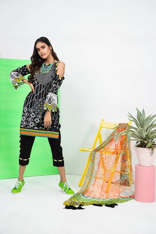 Komal VOL 2 By LSM Printed Lawn Unstitched 3 Piece Suit KP-2016