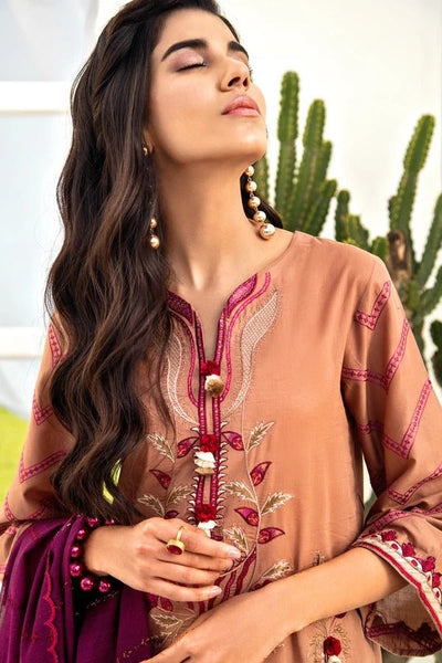 Chinon Collection By Iznik 2020 Unstitched 3 Piece Suit Sandstorm D-09