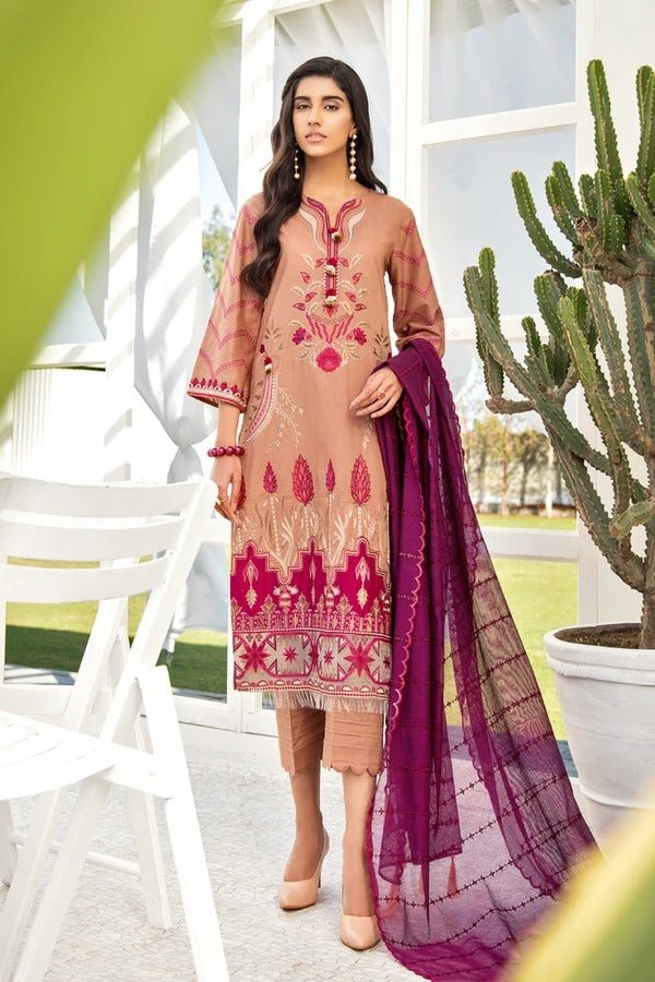 Chinon Collection By Iznik 2020 Unstitched 3 Piece Suit Sandstorm D-09