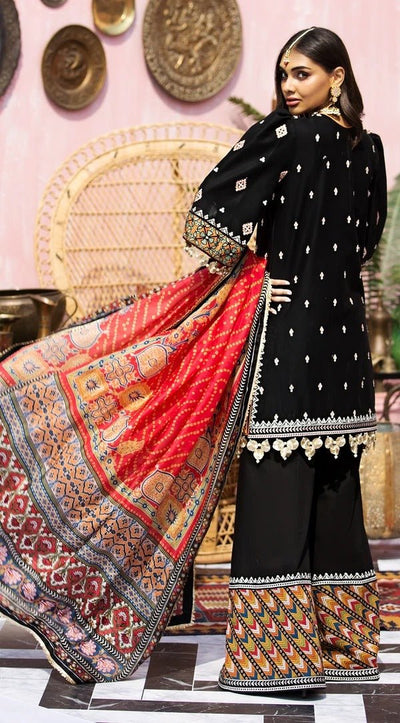 Anaya By Kiran Chaudhry 3 Piece Unstitched Lawn Suit - AKL21-03 - ZHALEY