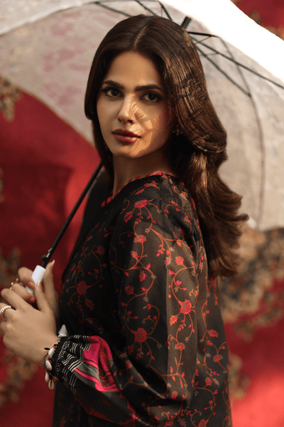 Charizma 3 Pc Unstitched Embroidered Linen Suit ANW6-17