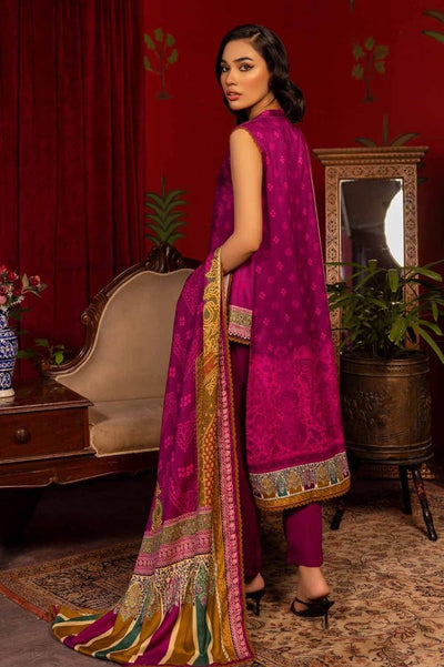 Gul Ahmed 3PC Digital Printed Pashmina Unstitched Suit with Digital Printed Pashmina Shawl AP-32008